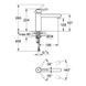 Змішувач для кучні Grohe Concetto 31128001