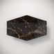Умивальник (раковина) VBI VENEZIA S MARBLE BLACK MATT накладний, Мармур