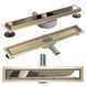 Душовий канал Rea Pure Neo mirror gold pro 100 см REA-G5611