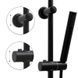 Душова система Yoka Ferra 25 Black з термостатом BP.FERRA-THERM-25-BLK, Черный матовый