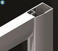 Шторка для ванны Radaway Vesta DWJ+S 170х80 209117-01-06 + 204080-06