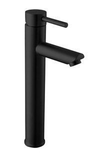 Смеситель для умывальника Globus Lux Alpen SBT1-201-BB, Черный матовый