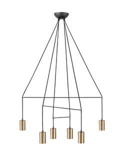 Люстра Nowodvorski 7956 Imbria GU10 6x10W IP20 Bl