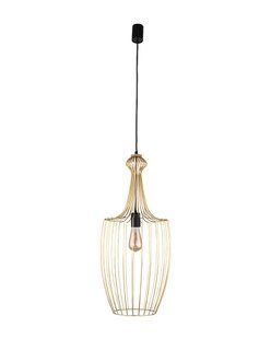 Підвісний світильник Nowodvorski 8850 Luksor E27 1x60W IP20 Gold