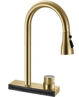 Змішувач для кухні Rea Conor brushed gold REA-B6312, Золотий