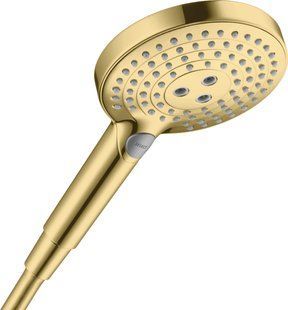 Ручний душ Hansgrohe Raindance Select S 120 3jet EcoSmart 9L Polished Gold Optic 26531990