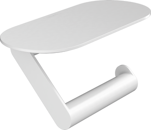 Тримач паперу з поличкою Hansgrohe WallStoris 23.0 x 10.0 x 9.7 см Matt White 27928700