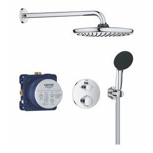 Душова система прихованого монтажу термостатична Grohe QuickFix Precision Grohtherm 34883000, Хром