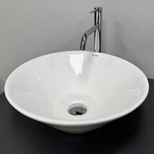 Умывальник VBI Coffa white накладний VBI-012623, Білий