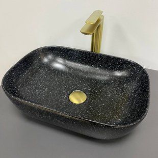 Умывальник VBI Ravenna space black matt накладний VBI-011221, Черный матовый