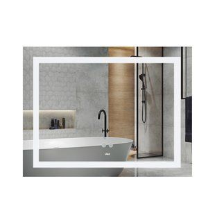 Зеркало Lidz Kubis 1000х800 с LED-подсветкой Touch, с антизапотеванием, с диммером яркости LD78LF61410080