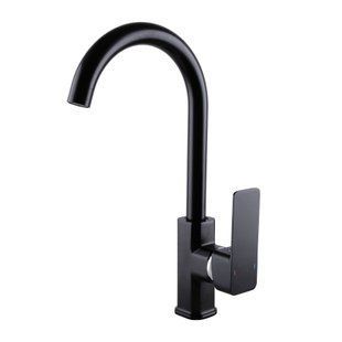 Смеситель для кухни Domino Malibu DMM-203L-Black, Черный матовый