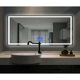 Зеркало Dusel DE-M0061S1 Black 65x80 см, Черный/золото