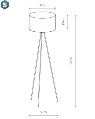 Торшер Nowodvorski 7991 Cadilac I E27 1x40W IP20 Bl