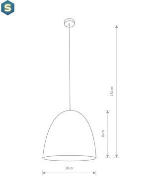 Підвісний світильник Nowodvorski 10323 Egg M E27 1x40W IP20 Wh