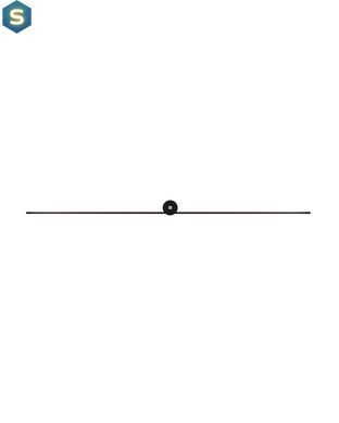 Светильник Nowodvorski 8130 Pin LED 1x15W 4000K 700Lm IP44 Bl