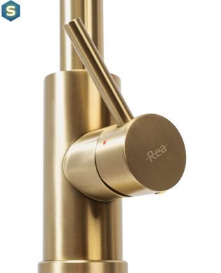 Змішувач для кухні Rea Fresh brushed gold REA-B9148, Золотий