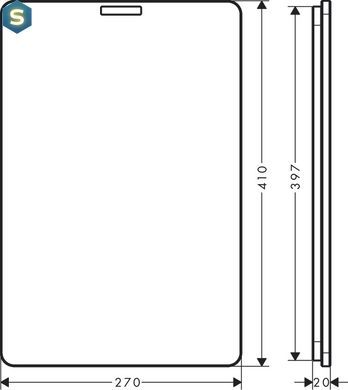 Кухонна дошка Hansgrohe F15 горіх 40960000
