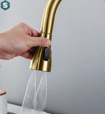 Змішувач для кухні Rea Conor brushed gold REA-B6312, Золотий