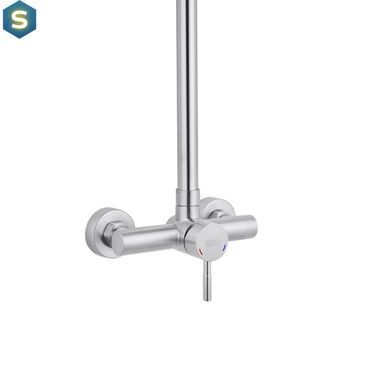 Душевая система Kroner KRP Edelstahl Klassisch - ESG062 CV029549, Нержавеющая сталь