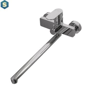 Змішувач для ванни Topaz Barts TB 07116-H36, Хром