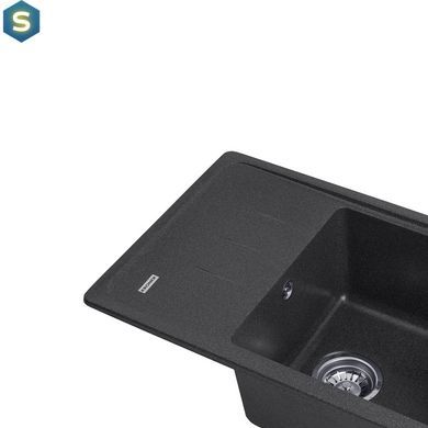 Кухонная мойка гранитная Kroner KRP Komposit GRB-6243 CV031063, Графит