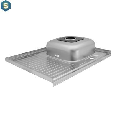 Кухонна мийка Kroner KRP Satin-6080R (0,6 мм) CV022826, Satin