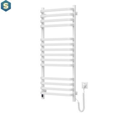 Електрична рушникосушка Navin Stugna 480x1200 Sensor права біла 12-028153-3680, Білий, Праве, Електронний