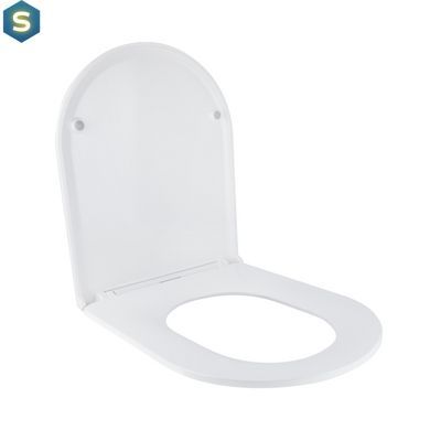 Сидіння для унітаза Qtap (Robin, Scorpio) з мікроліфтом Slim QT99HXU09W, Білий