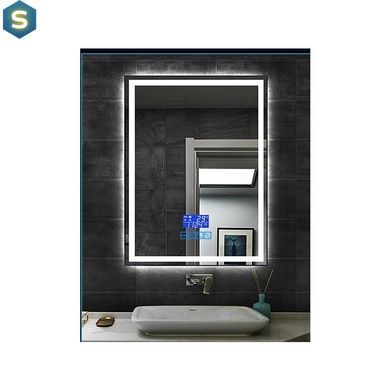Зеркало Dusel DE-M0061S1 Black 65x80 см, Черный/золото