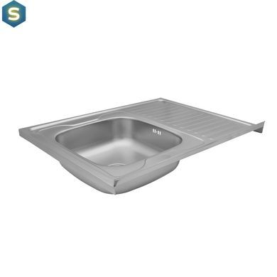 Кухонна мийка Kroner KRP Satin-6080R (0,6 мм) CV022826, Satin