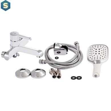 Смеситель для ванны Qtap Grand WCR 006, Белый