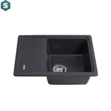 Кухонная мойка гранитная Kroner KRP Komposit GRB-6243 CV031063, Графит