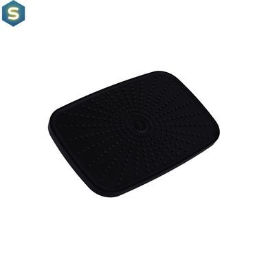 Душова система універсальна Qtap Gemini на три споживача (з виливом) QTGEM111BLM45686 Black matt, Черный матовый