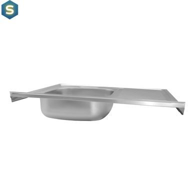 Кухонна мийка Kroner KRP Satin-6080R (0,6 мм) CV022826, Satin