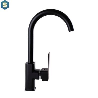 Смеситель для кухни Domino Malibu DMM-203L-Black, Черный матовый