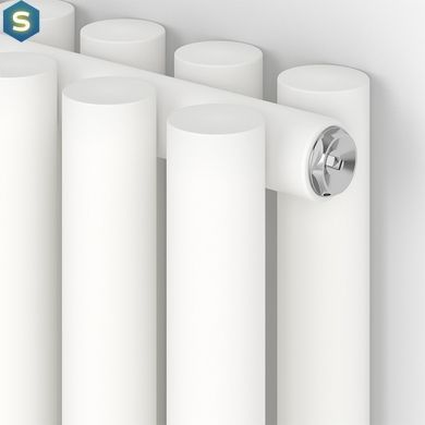 Радіатор дизайнерський Ideale Gloria 12 7/1800/413 білий, Білий