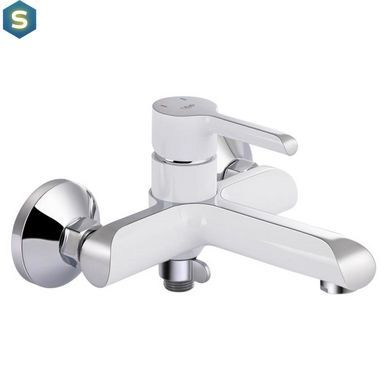 Смеситель для ванны Qtap Grand WCR 006, Белый