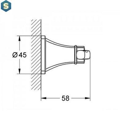 Крючок Grohe Grandera 40631000