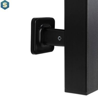 Электрический полотенцесушитель Navin Авангард 360x800 Sensor правостороннее с таймером, черный муар 00-044050-5080, Черный матовый, Правое, Электронный
