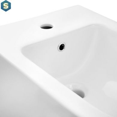 Биде подвесное Qtap Crow QT05555370W, Белый