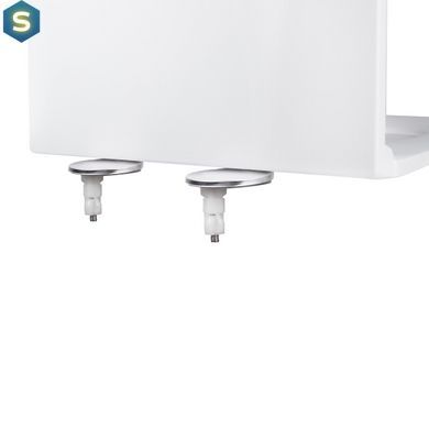 Сидіння для унітаза Qtap (Robin, Scorpio) з мікроліфтом Slim QT99HXU09W, Білий