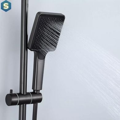 Душова система збройова сталь Frap F2484-9, Графитовый хром