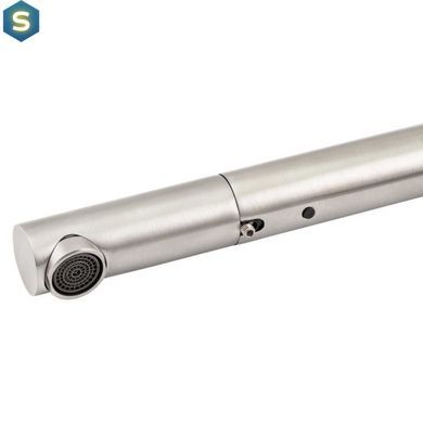 Смеситель для кухни с выдвижным изливом Lidz (NKS) 12 32 015FL-13, Зеленый матовый