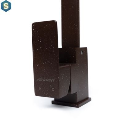 Смеситель для кухни Adamant SA-02 коричневый, Цемент матовый