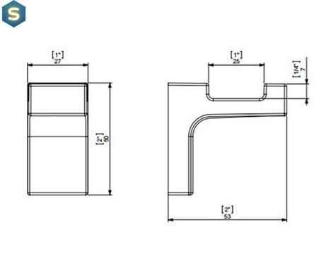 Крючок Sonia Eletech 113866, Хром