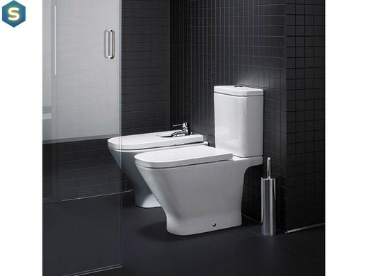 Унитаз-компакт Roca Gap A34947800W с сидением Soft Close, Белый