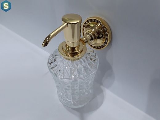Дозатор жидкого мыла Kugu Swan 414G, Золотой