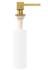 Дозатор моющего средства Rea brushed gold 330 мл квадратный BAT-05009, Золотой