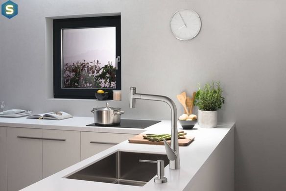 Кухонна дошка Hansgrohe F15 горіх 40960000